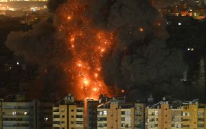 Iran fires overnight missile salvo at Israel; IDF hits Hezbollah’s Beirut stronghold