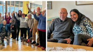 Beim Altwerden unterstützt die ganze Familie