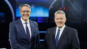 Schweitzer und Schnieder liefern sich ein zahmes „Duell“ ohne Schärfe