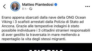 Sbarco della Ocean Viking. La polizia arresta tre scafisti: 
