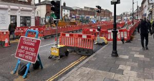 Town's Market Place roadworks could finish a week earlier than planned