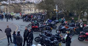 Scores of motorcyclists head to City Hall over future of Norwich meeting spot