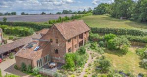 Listed barn conversion for sale near Reepham with an annexe and two lodges