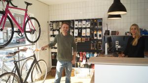Neustart: Im Ex-Café dreht sich künftig alles um Fahrräder