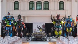 Dalle Lamborghini ai maxi-robot: “Scart” mette in mostra il lato bello dei rifiuti