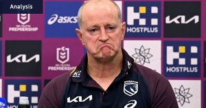 What was that, rugby league? And what is going on at Brisbane?