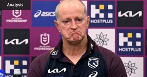 What was that, rugby league? And what is going on at Brisbane?