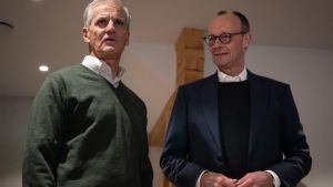 Was der Kanzler jenseits des Polarkreises macht