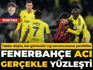 Takke düştü Fenerbahçe'nin keli göründü