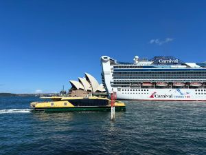 Carnival Adventure Crew Members Filmed Denying Entry to Australian Officials