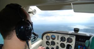 ‘You’re afraid of flying, Daddy, and this is to help you’