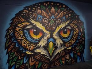 Oloron : une fresque inspirée des animaux sud-américains à la confluence