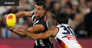The seven missing minutes for Nick Daicos that cost Collingwood the game