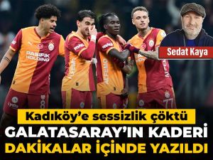Galatasaray'ın kaderi dakikalar içinde yazıldı: Kadıköy'e sessizlik çöktü