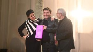 Carles Rebassa y Antònia-Carré Pons coronan la primera gran Nit de les Lletres Catalanes