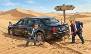 Iran War Day 16: Mission Accomplished or Stuck in the Sand?