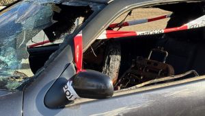 Abgebranntes Auto am Villinger Friedhof: Wann tritt es endlich seine letzte Fahrt an?