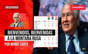 Bienvenidos, bienvenidas a la montaña rusa, por Mirko Lauer