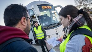 Tranquilidad y resignación en Rodalies en el primer día de cortes en el Garraf: 