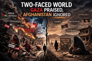 Two Faces of the World: Gaza Over Afghanistan