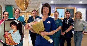 Norfolk nurse who cared for thousands of babies retires after more than 40 years