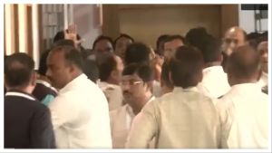 Tension flares in Odisha Assembly as BJD and BJP MLAs scuffle amid Rajya Sabha poll - Watch