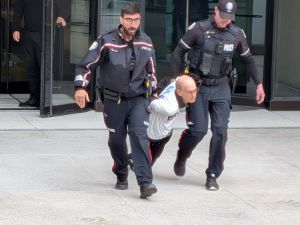 For my grandson, I sat-in at RBC headquarters