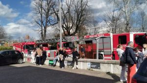 Va a fuoco una centralina elettrica, evacuato un condominio in viale Ledra a Udine