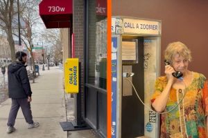 A new hopeful payphone project invites ‘Boomers’ and ‘Zoomers’ to connect one conversation at a time