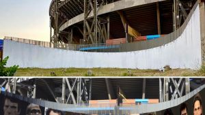 Jorit, si inaugura il murale