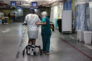 Hadassah Hospital: At war in the parking lot