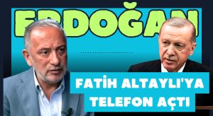 Erdoğan’dan Fatih Altaylı’ya Geçmiş Olsun Telefonu
