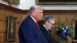 Trump looks emotionally broken - and dignified Starmer is responsible