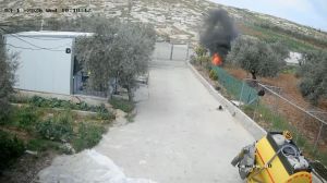 Settler extremists attempt to rebuild outpost twice, attack Palestinian village Mukhmas