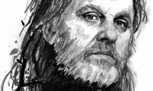 Srbska zastava v centru