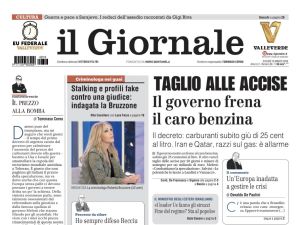 Il governo taglia le accise, meno tre giorni al referendum, indagata Roberta Bruzzone