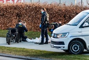 Politiet til stede ved skyderi - to anholdt