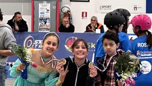 Pattinaggio, un evento regionale per la società di casa nostra. Pattinatori Estensi a Salsomaggiore. Elena e Liam in pista per l’inclusione