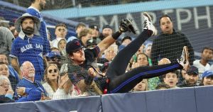 The Blue Jays’ Addison Barger finds a home in right field with a cannon arm and a power bat