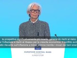 Lagarde (Bce): Urgente rafforzare area Euro e sua economia