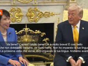 Trump scherza con Takaichi: Sei molto brava con l'inglese. Imparerò il giapponese