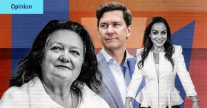 ‘Did Gina also pay for the flights?’: John Hancock on Rinehart’s PR songbook