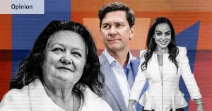 ‘Did Gina also pay for the flights?’ John Hancock on Rinehart’s PR songbook