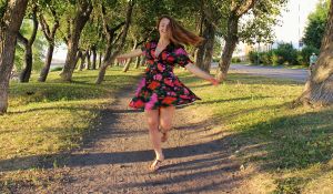 Der kan jeg være så fin eller så stygg som jeg vil