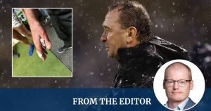 People in glass shithouses ... shouldn't open the window?