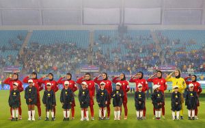 Iranian women’s soccer team arrives home to fanfare after asylum battle