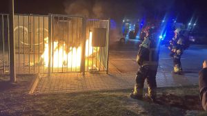 Fire børn stak af: Politiet rykkede ud til brand i Vejle