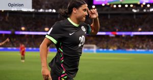 The only sports star I’ve seen who could rival Sam Kerr’s supernatural sense of timing