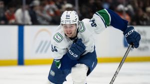 Linus Karlsson maintaining Game 7 intensity amid Canucks' lost season