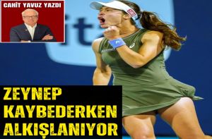 Zeynep Kaybederken Alkışlanıyor...